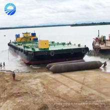 Ballon en caoutchouc industriel pour le ponton